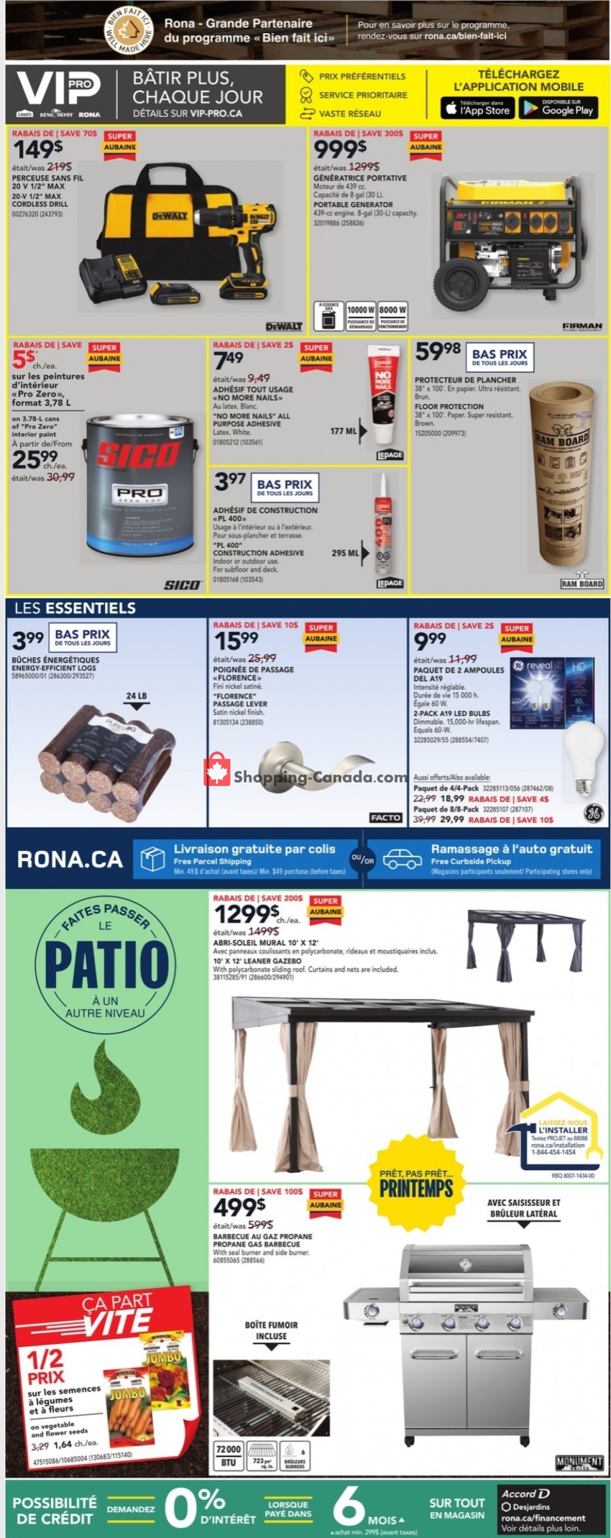 Rona flyer from Thursday February 18, 2021 to Wednesday February 24, 2021 - page 4