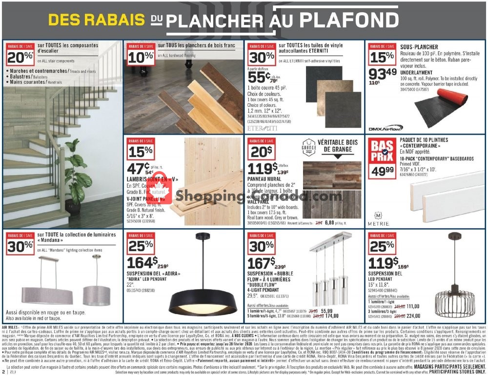Rona flyer from Thursday February 6, 2020 to Wednesday February 12, 2020 - page 2