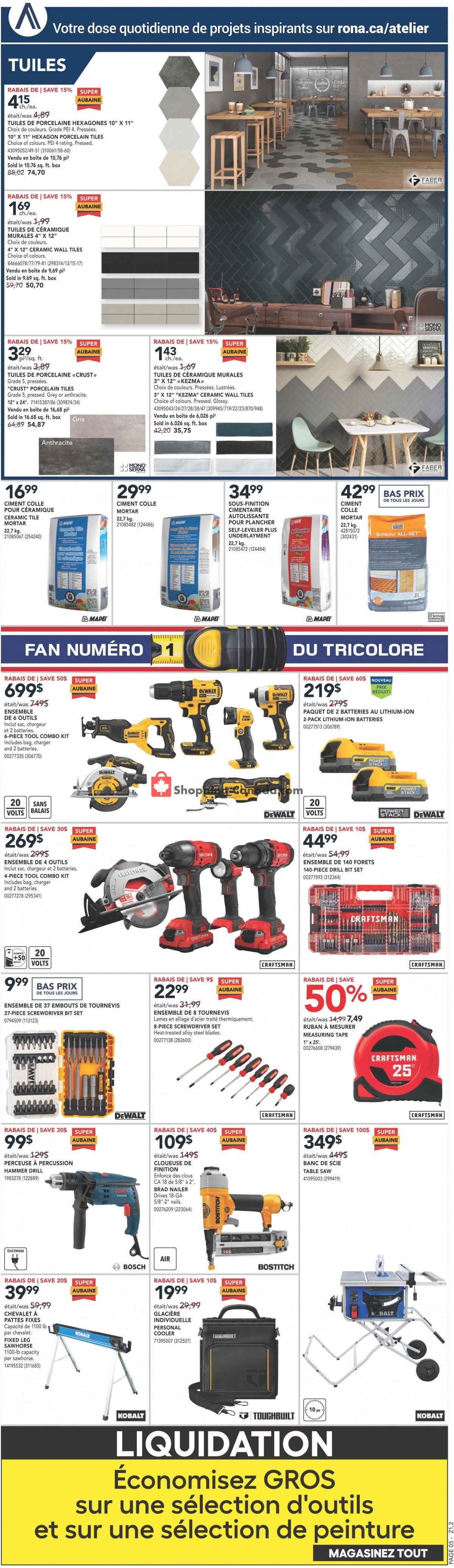Rona flyer from Thursday January 19, 2023 to Wednesday January 25, 2023 - page 7