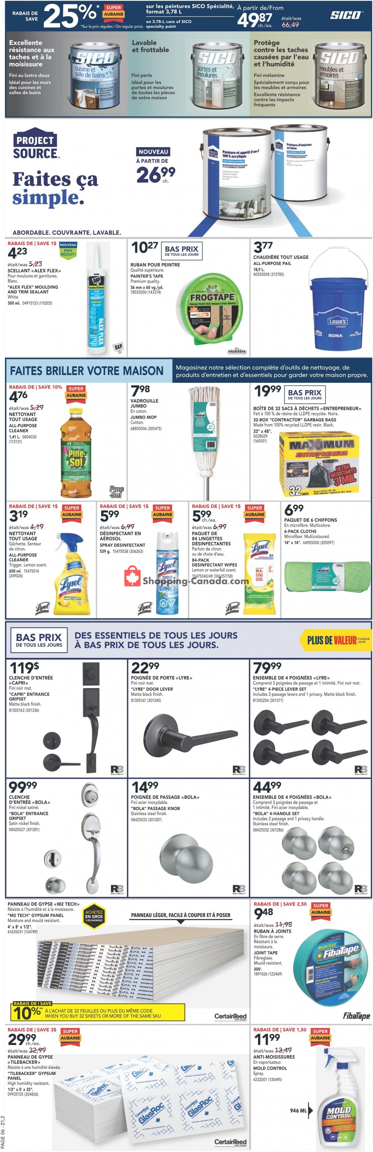 Rona flyer from Thursday January 19, 2023 to Wednesday January 25, 2023 - page 8