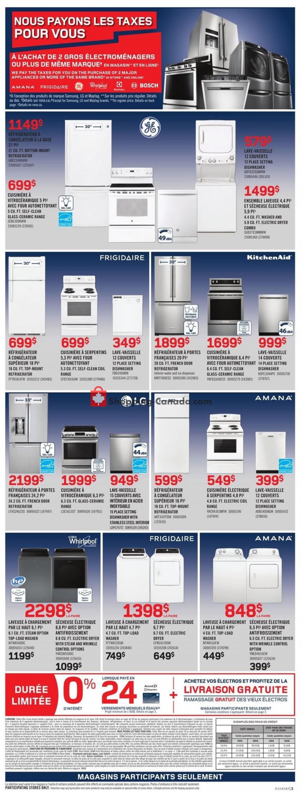 Rona flyer from Thursday January 24, 2019 to Wednesday January 30, 2019 - page 3