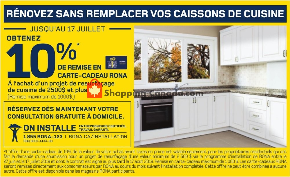 Rona flyer from Thursday July 11, 2019 to Wednesday July 17, 2019 - page 7