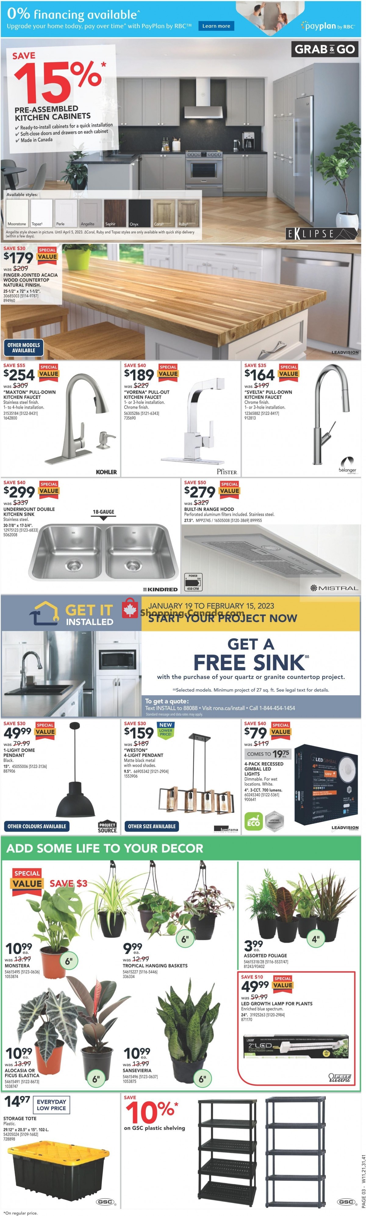 Rona flyer from Thursday January 19, 2023 to Wednesday January 25, 2023 - page 5