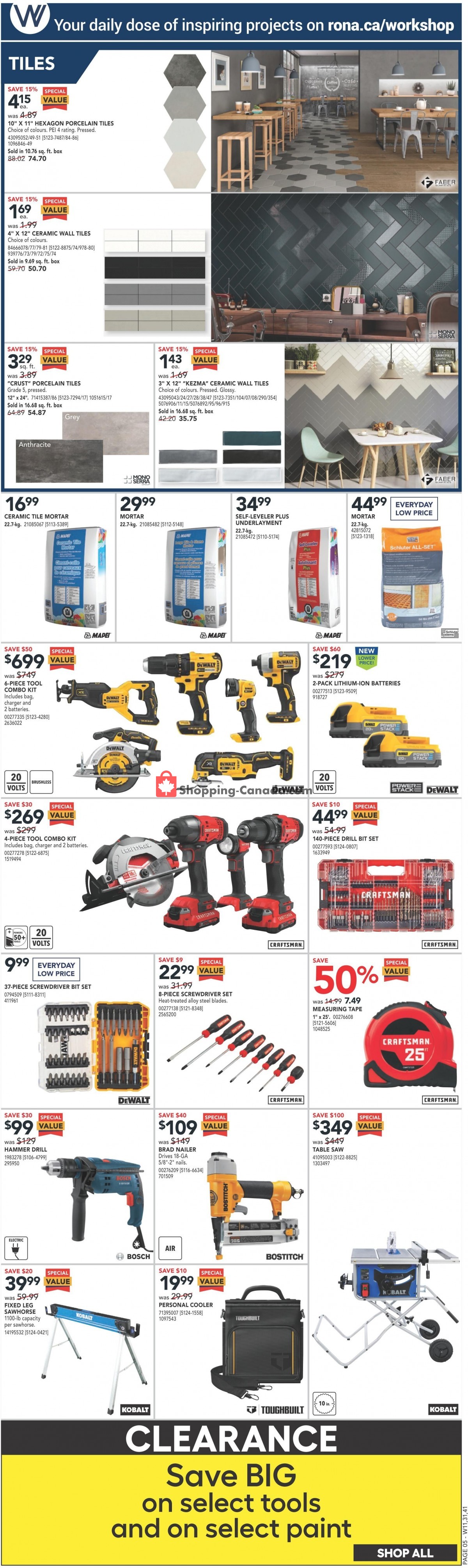 Rona flyer from Thursday January 19, 2023 to Wednesday January 25, 2023 - page 7