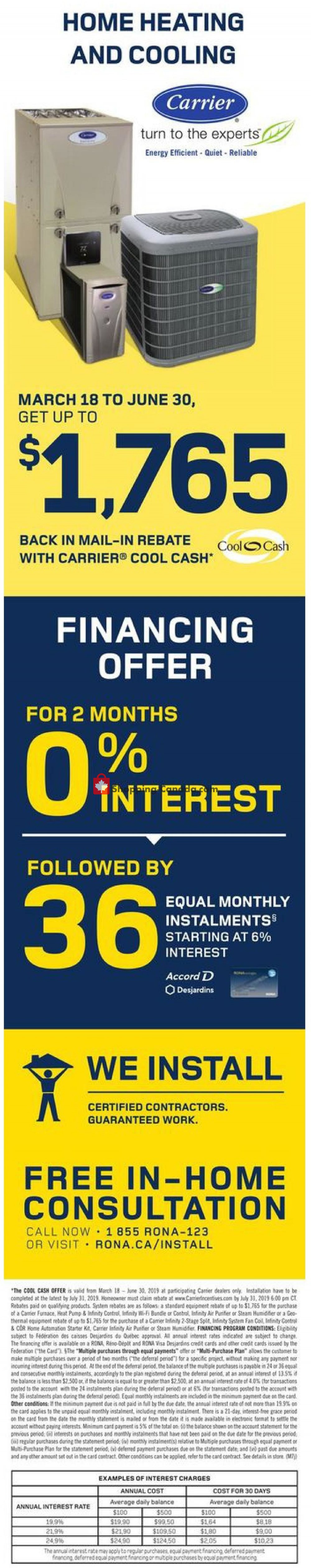 Rona flyer from Thursday June 27, 2019 to Wednesday July 3, 2019 - page 13