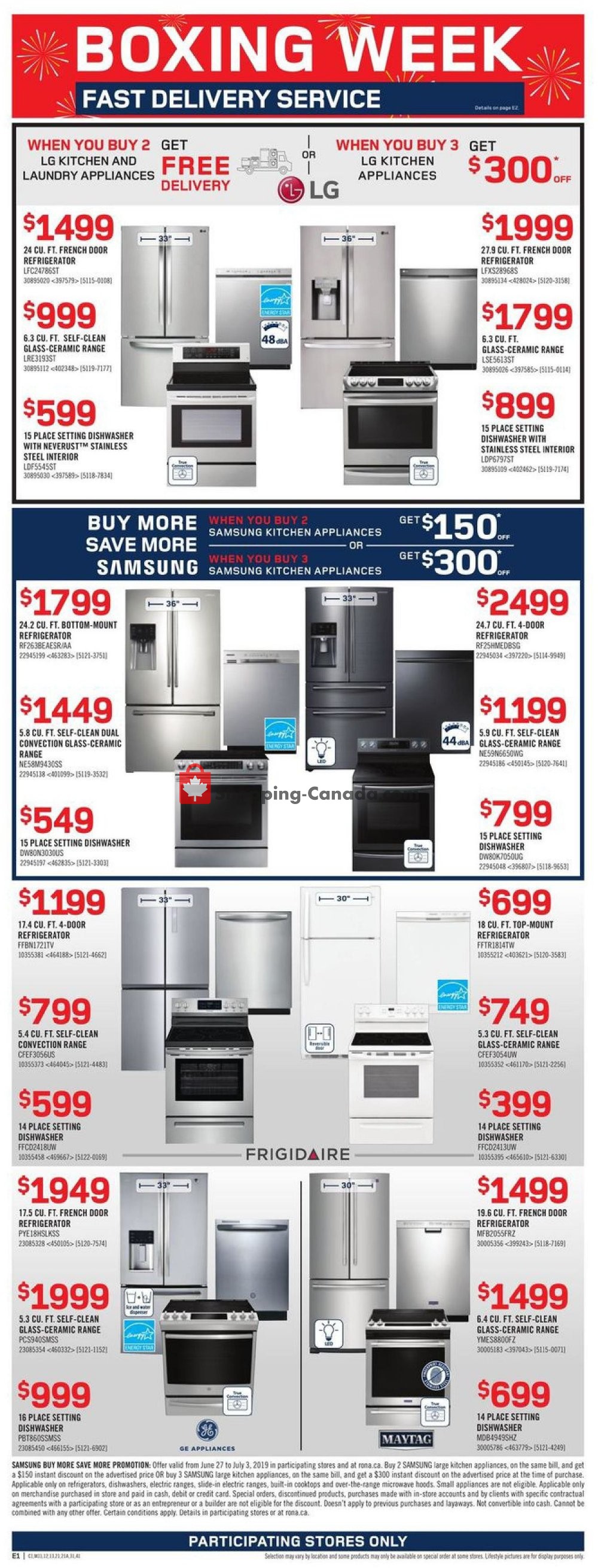 Rona flyer from Thursday June 27, 2019 to Wednesday July 3, 2019 - page 8