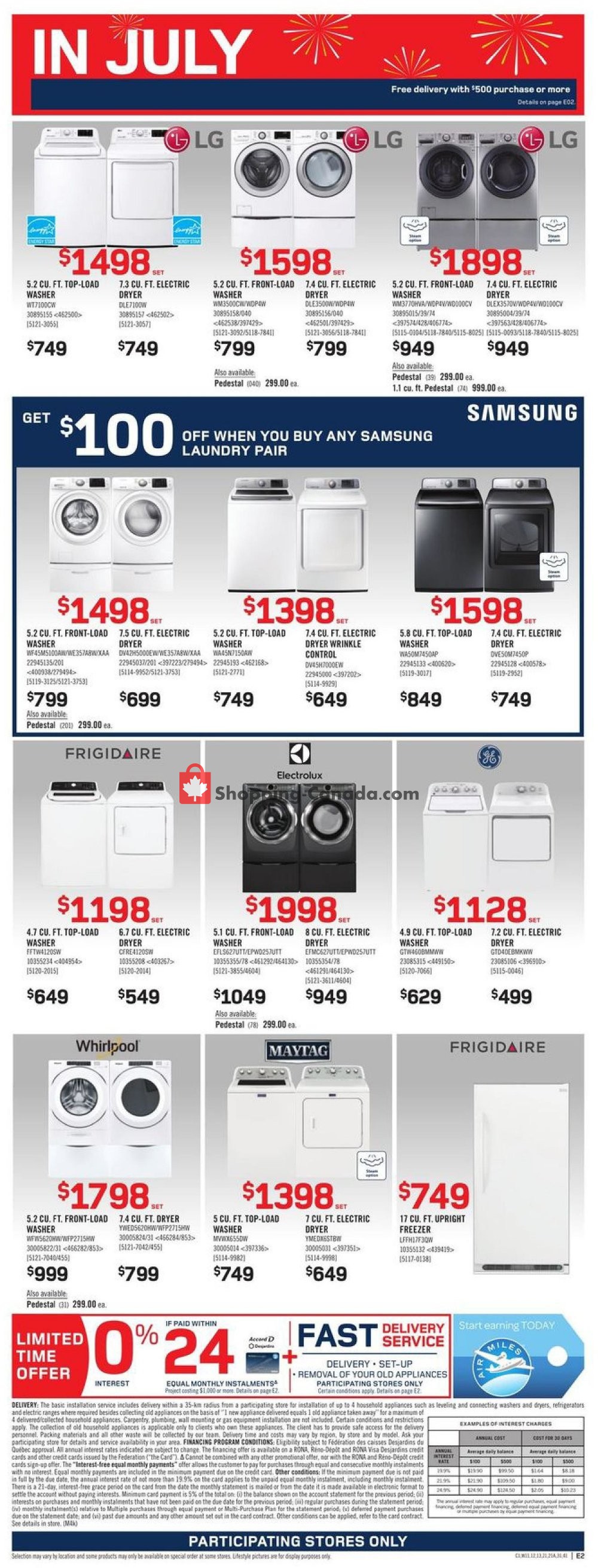 Rona flyer from Thursday June 27, 2019 to Wednesday July 3, 2019 - page 9