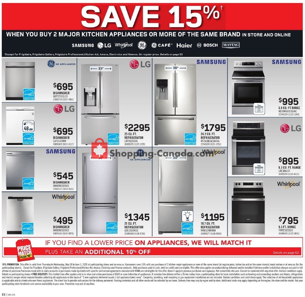 Rona flyer from Thursday May 28, 2020 to Wednesday June 3, 2020 - page 9