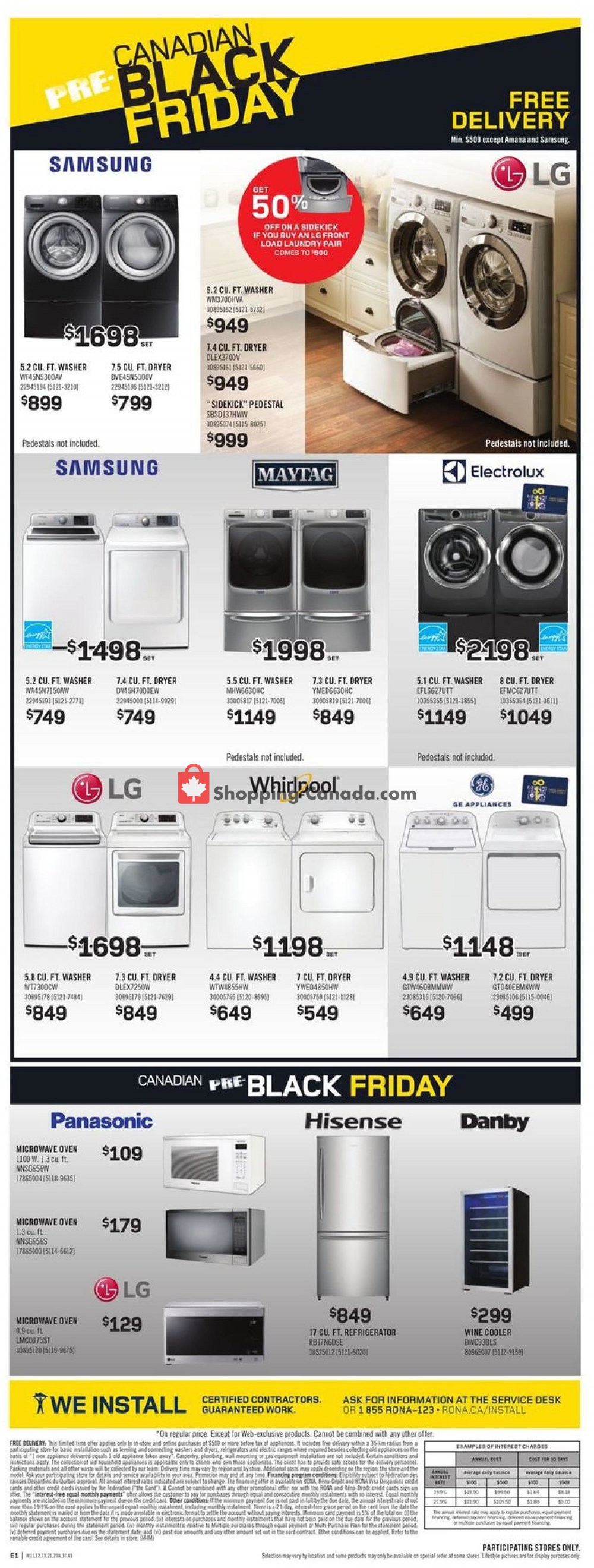 Rona flyer from Thursday October 3, 2019 to Wednesday October 9, 2019 - page 4