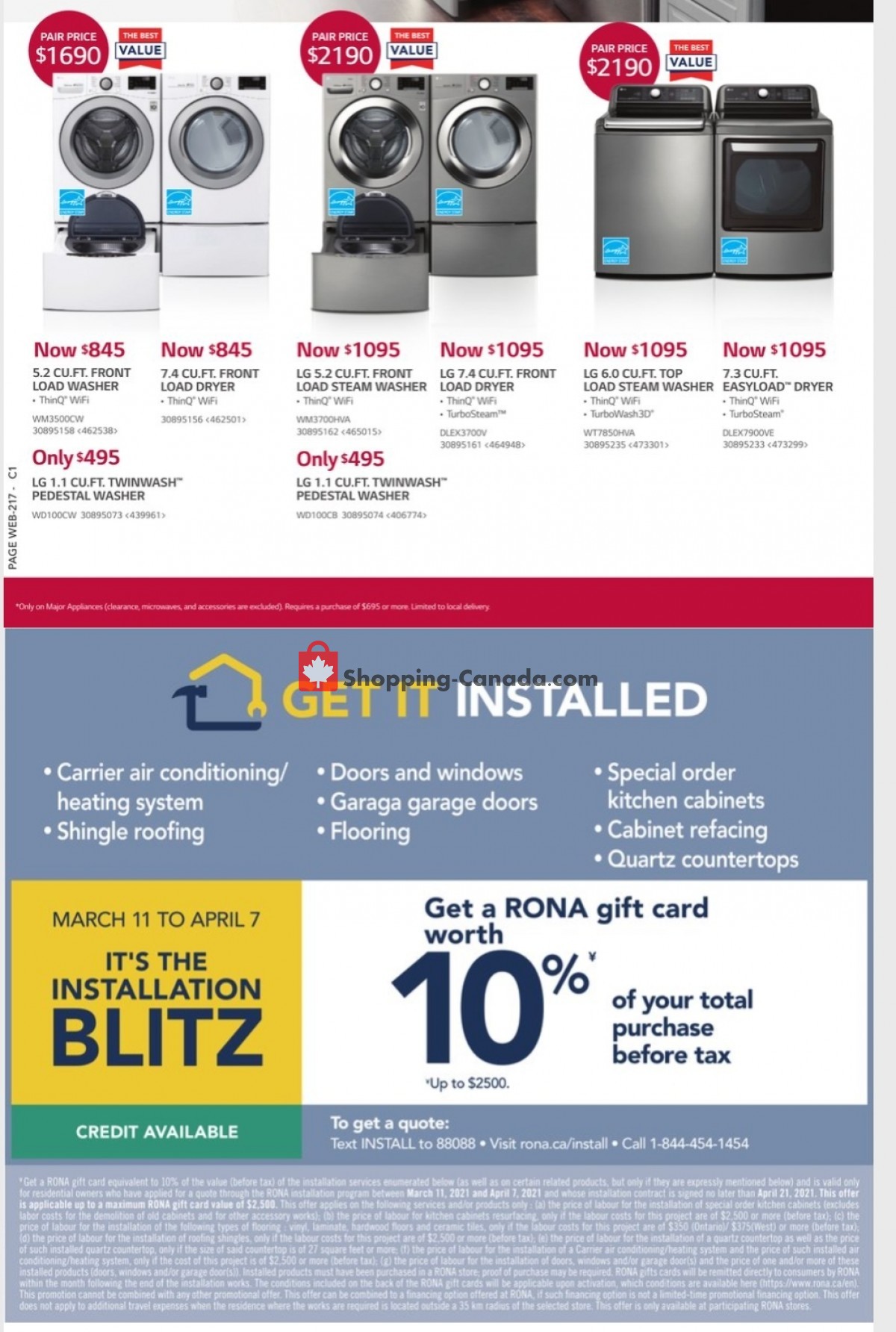 Rona flyer from Thursday April 1, 2021 to Wednesday April 7, 2021 - page 10