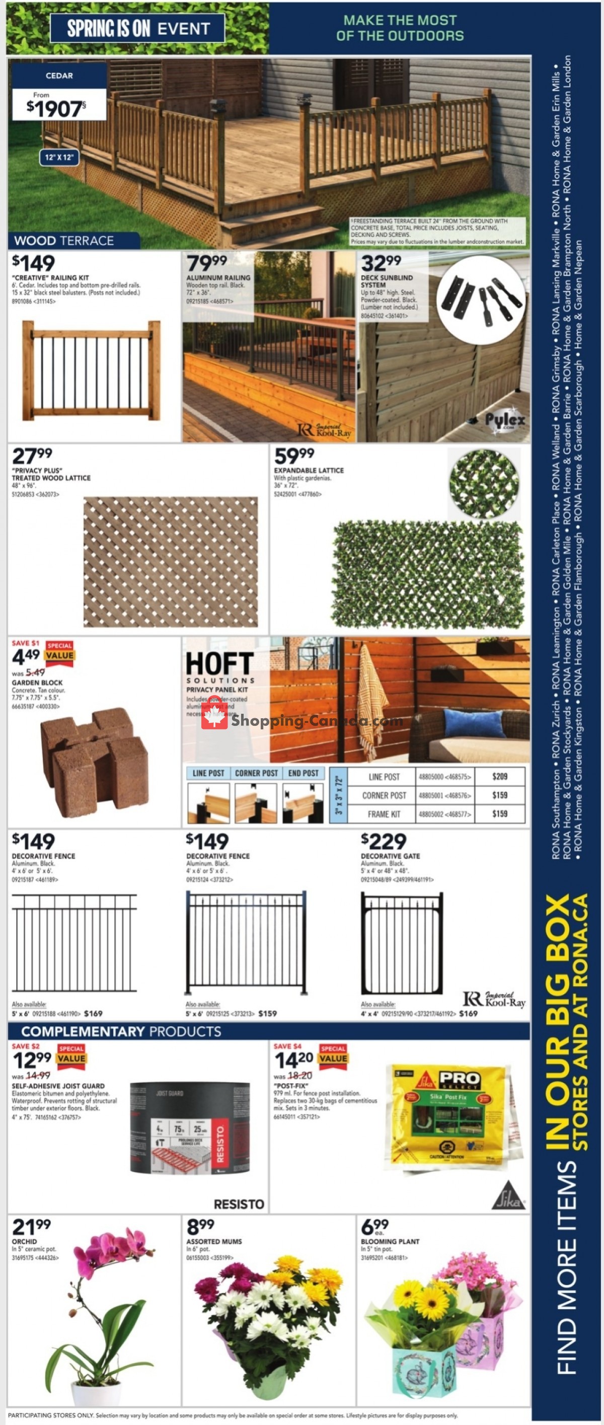 Rona flyer from Thursday April 1, 2021 to Wednesday April 7, 2021 - page 3