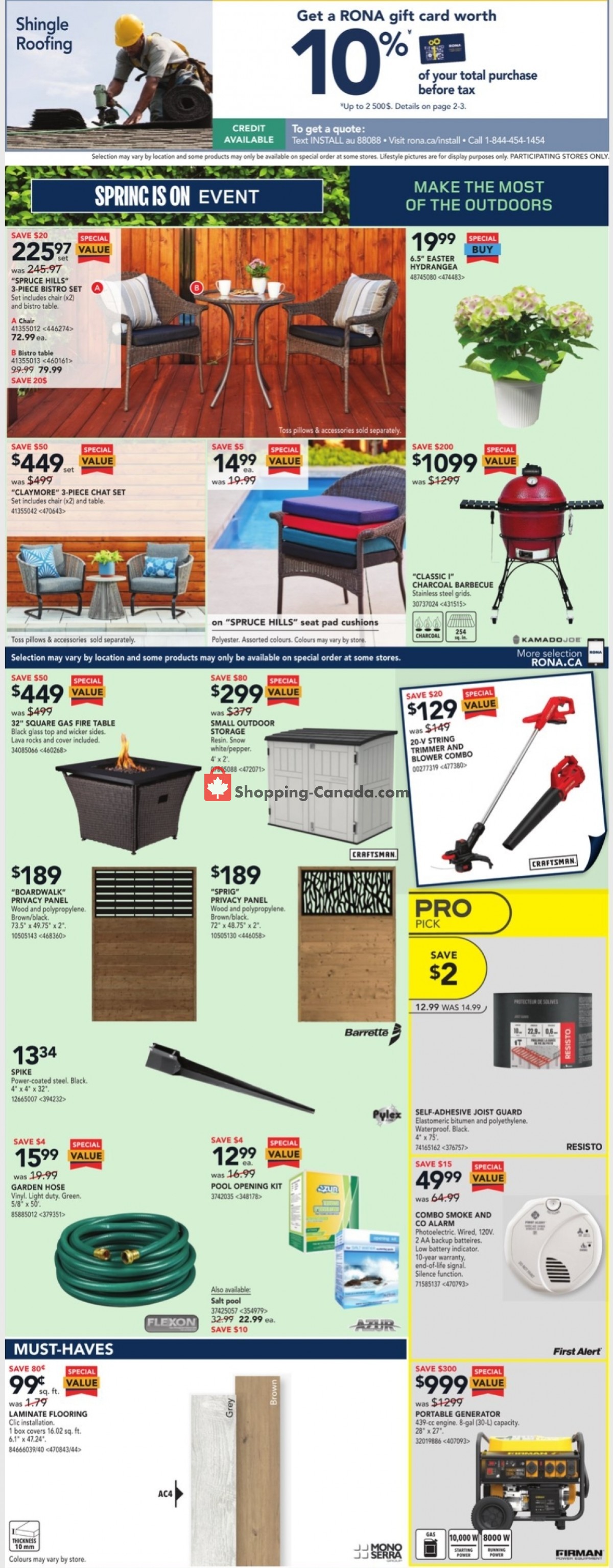 Rona flyer from Thursday April 1, 2021 to Wednesday April 7, 2021 - page 8