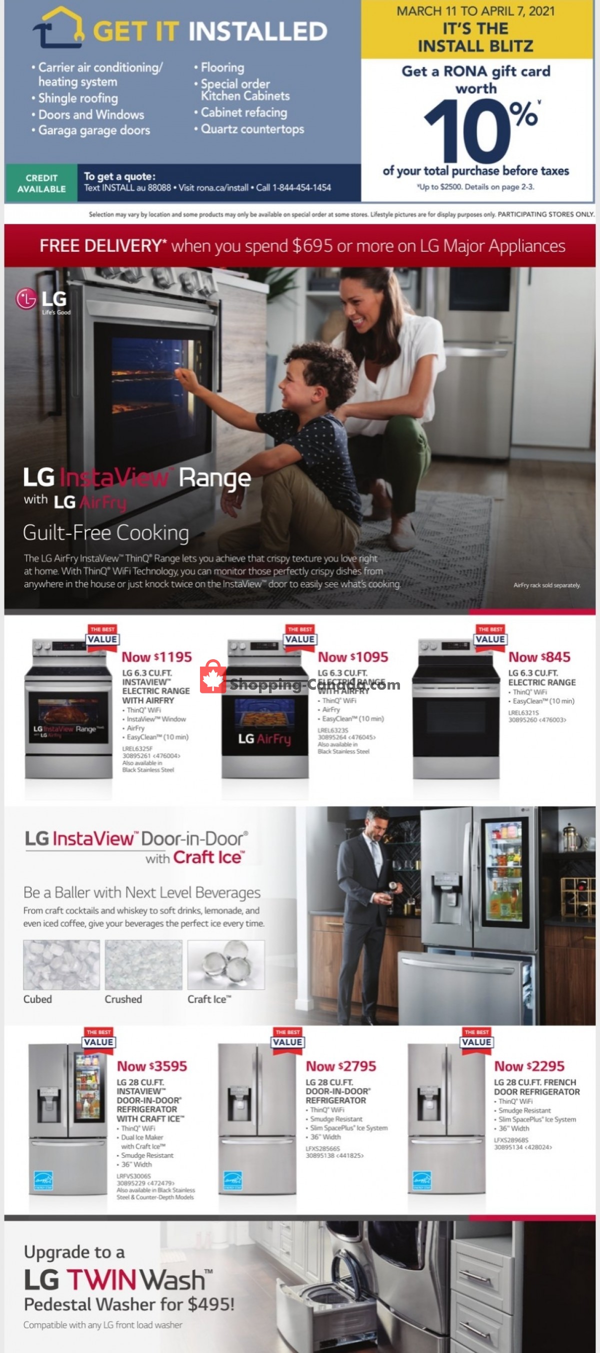 Rona flyer from Thursday April 1, 2021 to Wednesday April 7, 2021 - page 9