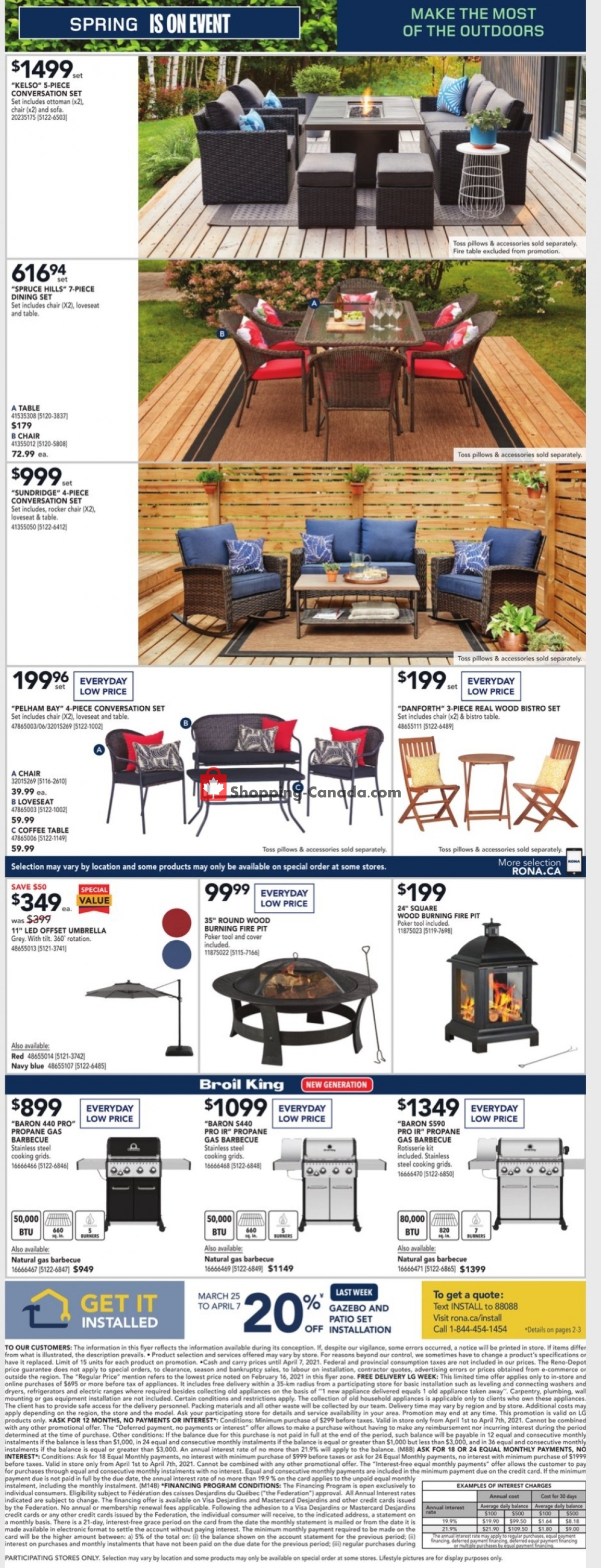 Rona flyer from Thursday April 1, 2021 to Wednesday April 7, 2021 - page 2