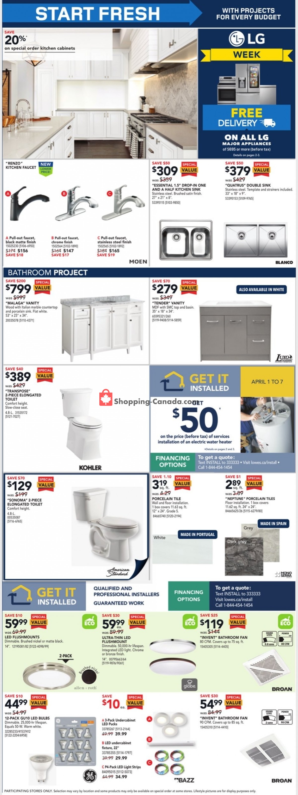 Rona flyer from Thursday April 1, 2021 to Wednesday April 7, 2021 - page 4