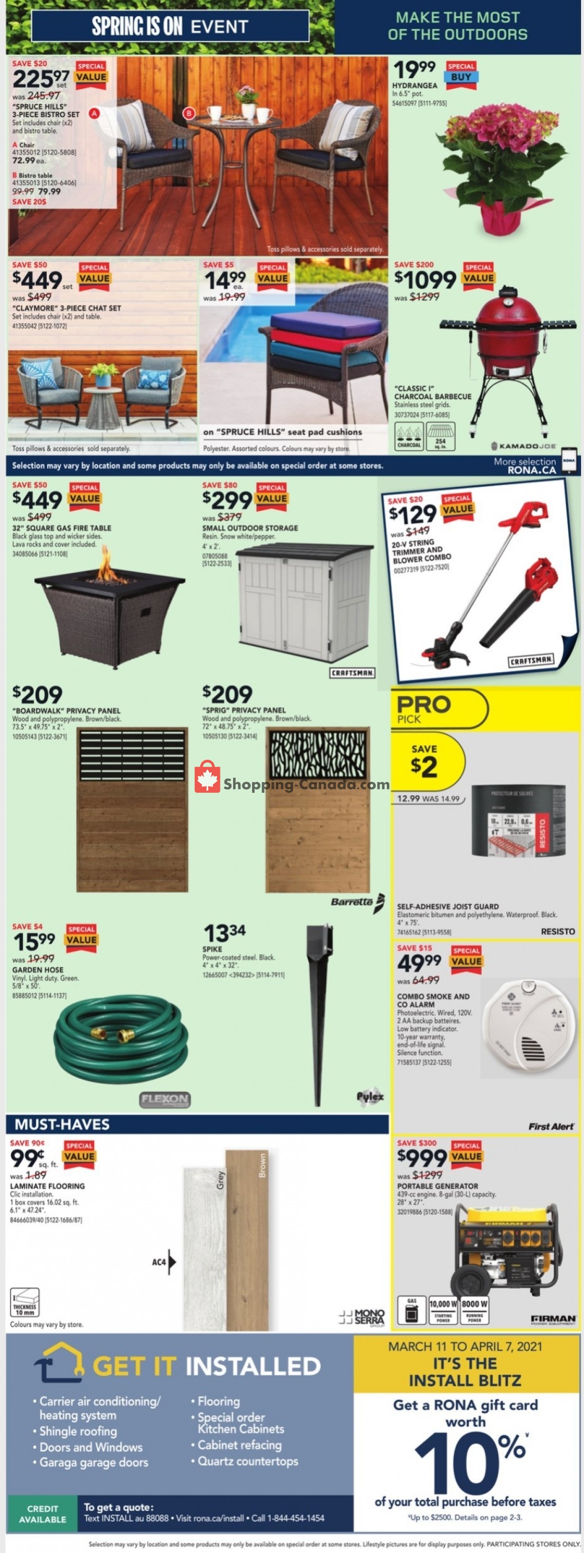 Rona flyer from Thursday April 1, 2021 to Wednesday April 7, 2021 - page 8