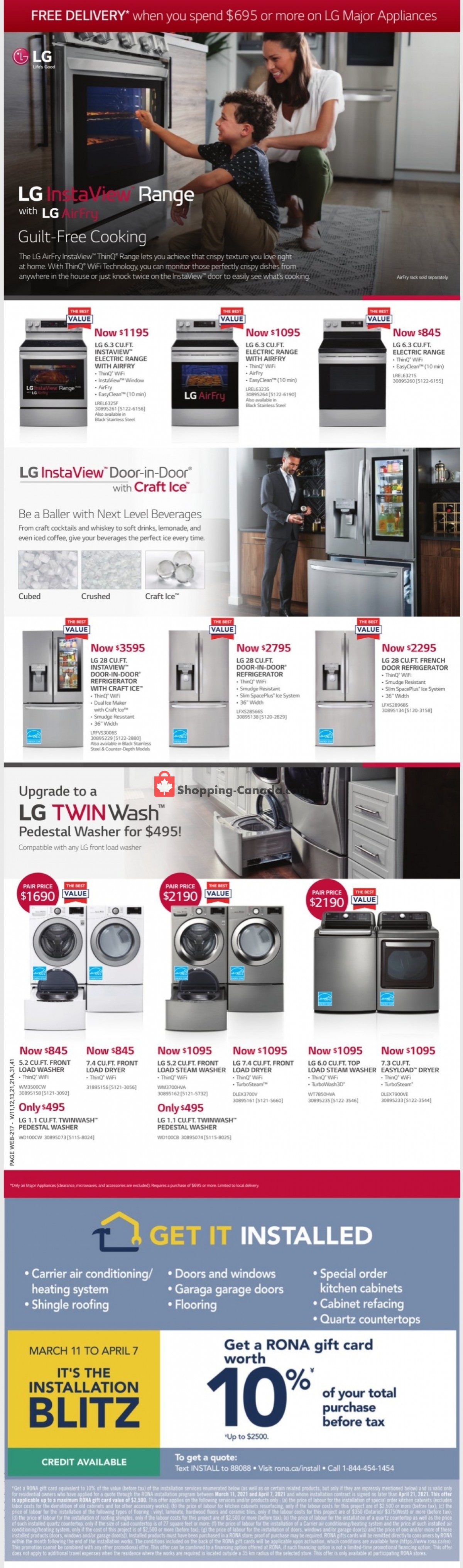 Rona flyer from Thursday April 1, 2021 to Wednesday April 7, 2021 - page 9