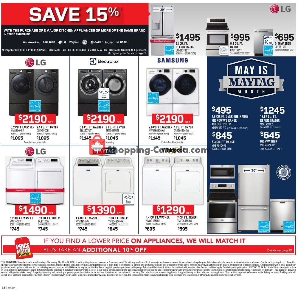 Rona flyer from Thursday May 21, 2020 to Wednesday May 27, 2020 - page 10