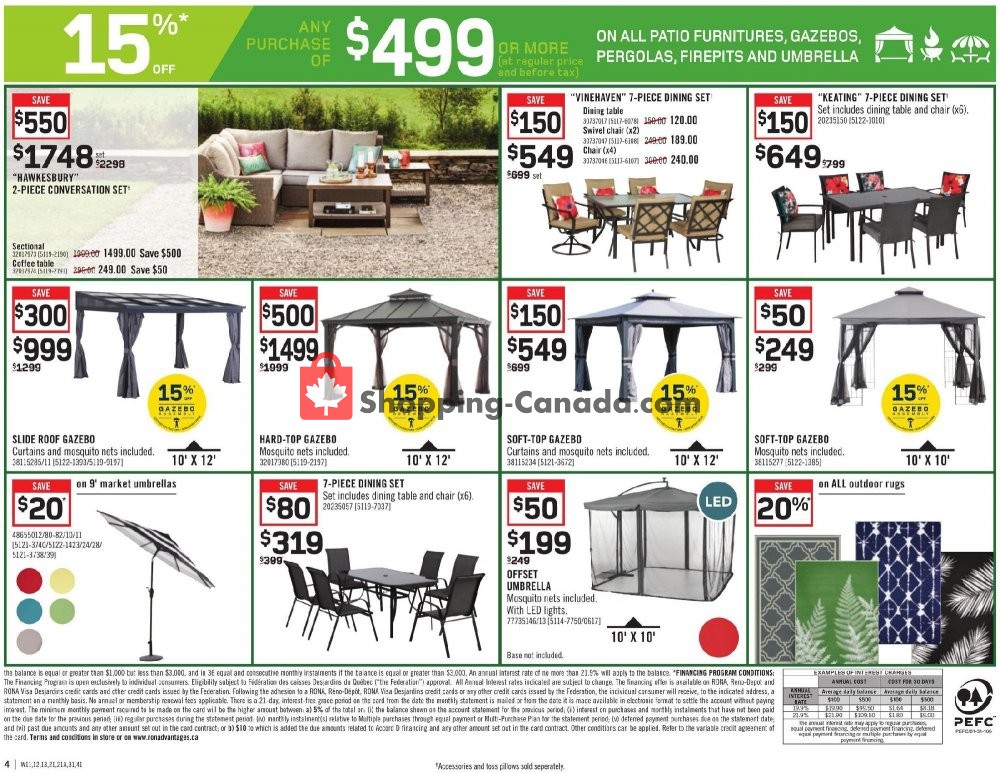 Rona flyer from Thursday May 21, 2020 to Wednesday May 27, 2020 - page 4