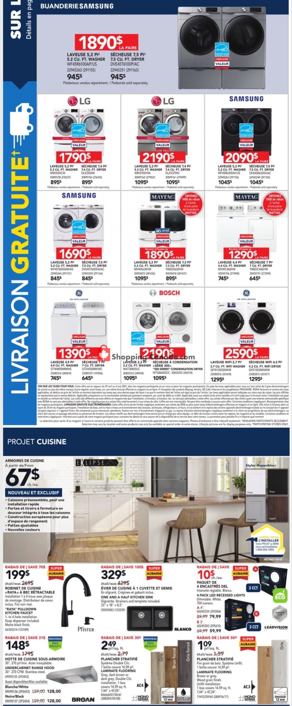 Rona flyer from Thursday April 29, 2021 to Wednesday May 5, 2021 - page 11
