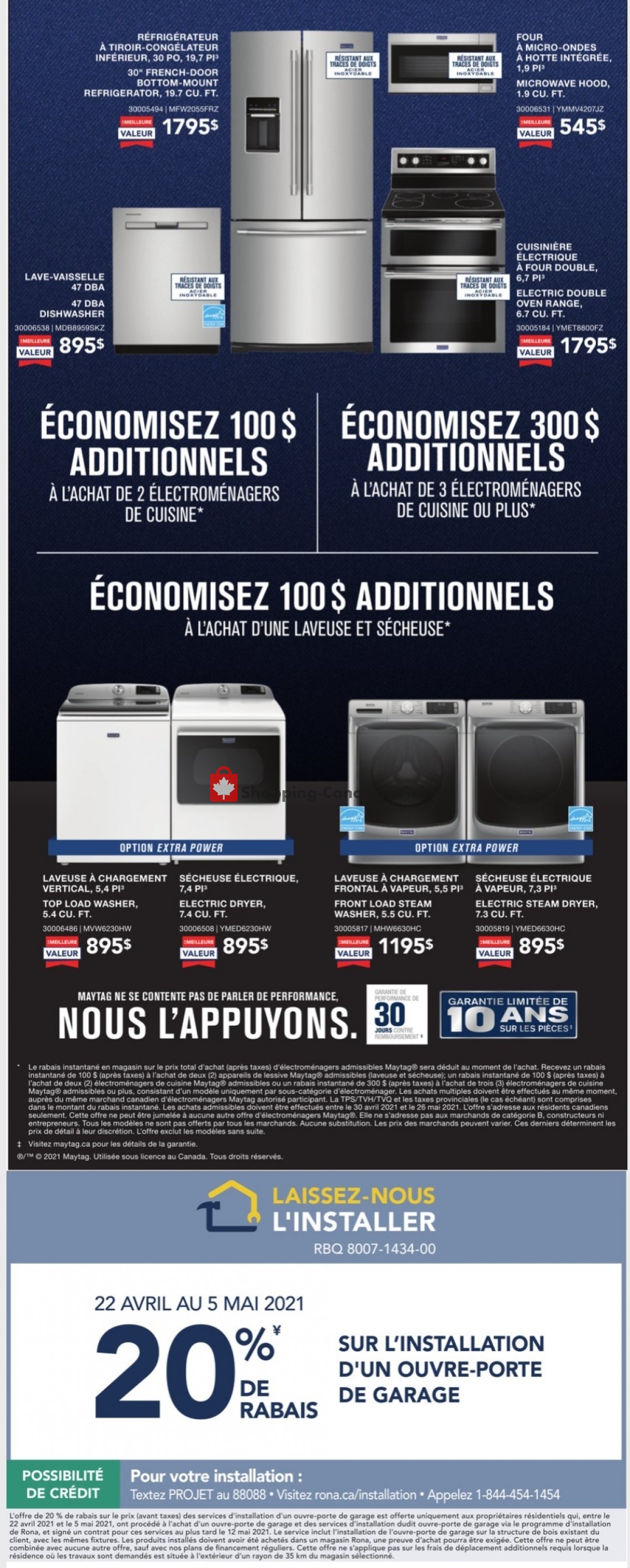 Rona flyer from Thursday April 29, 2021 to Wednesday May 5, 2021 - page 13