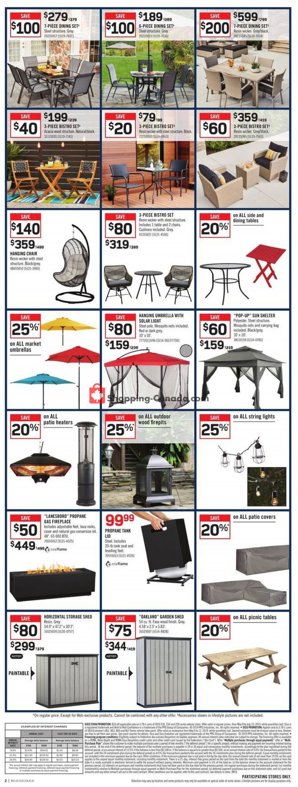 Rona flyer from Thursday May 9, 2019 to Wednesday May 15, 2019 - page 2