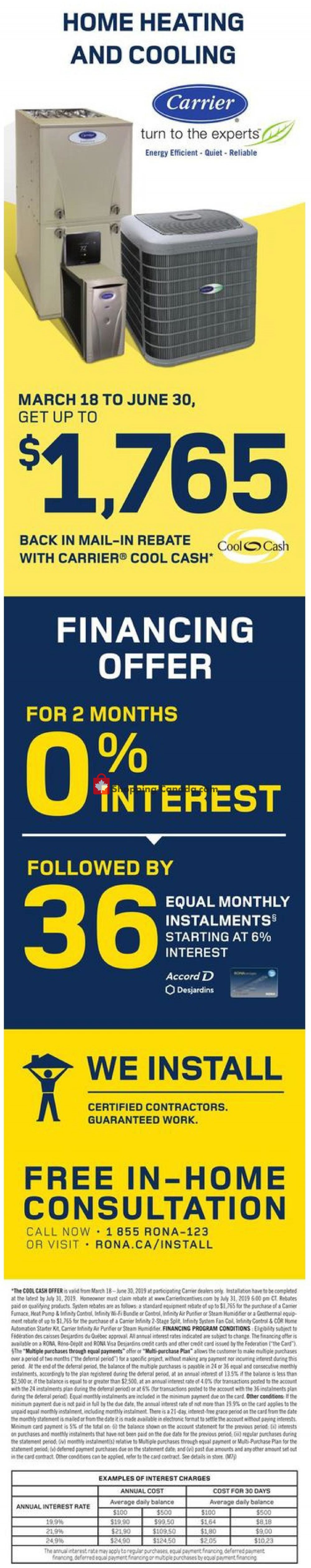 Rona flyer from Thursday May 9, 2019 to Wednesday May 15, 2019 - page 9