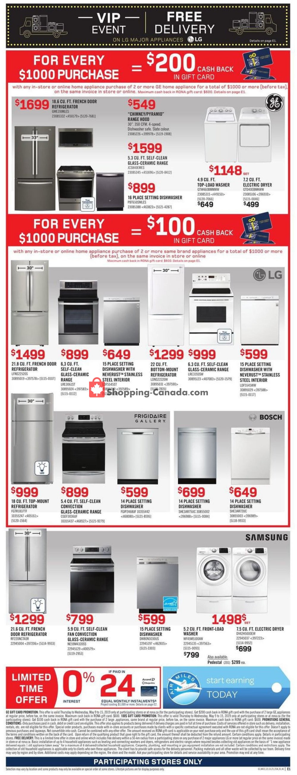 Rona flyer from Thursday May 9, 2019 to Wednesday May 15, 2019 - page 7
