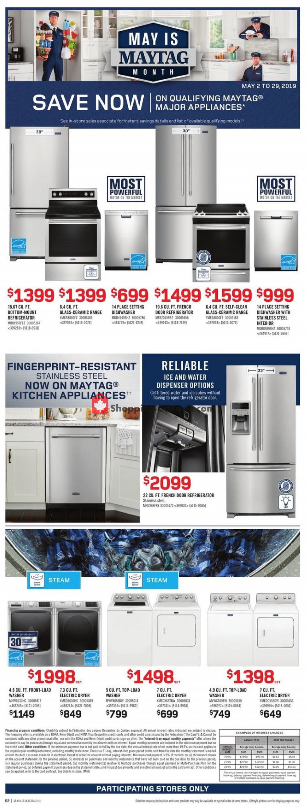 Rona flyer from Thursday May 9, 2019 to Wednesday May 15, 2019 - page 8