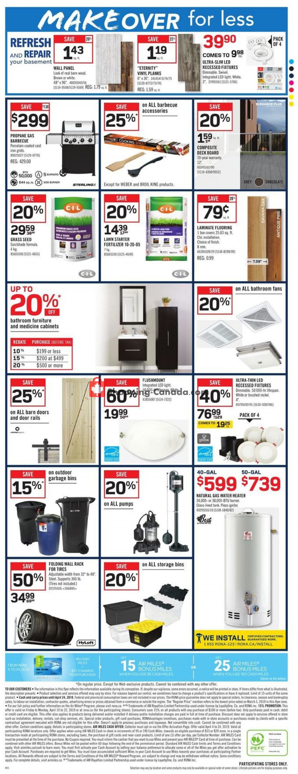 Rona flyer from Thursday April 18, 2019 to Wednesday April 24, 2019 - page 6