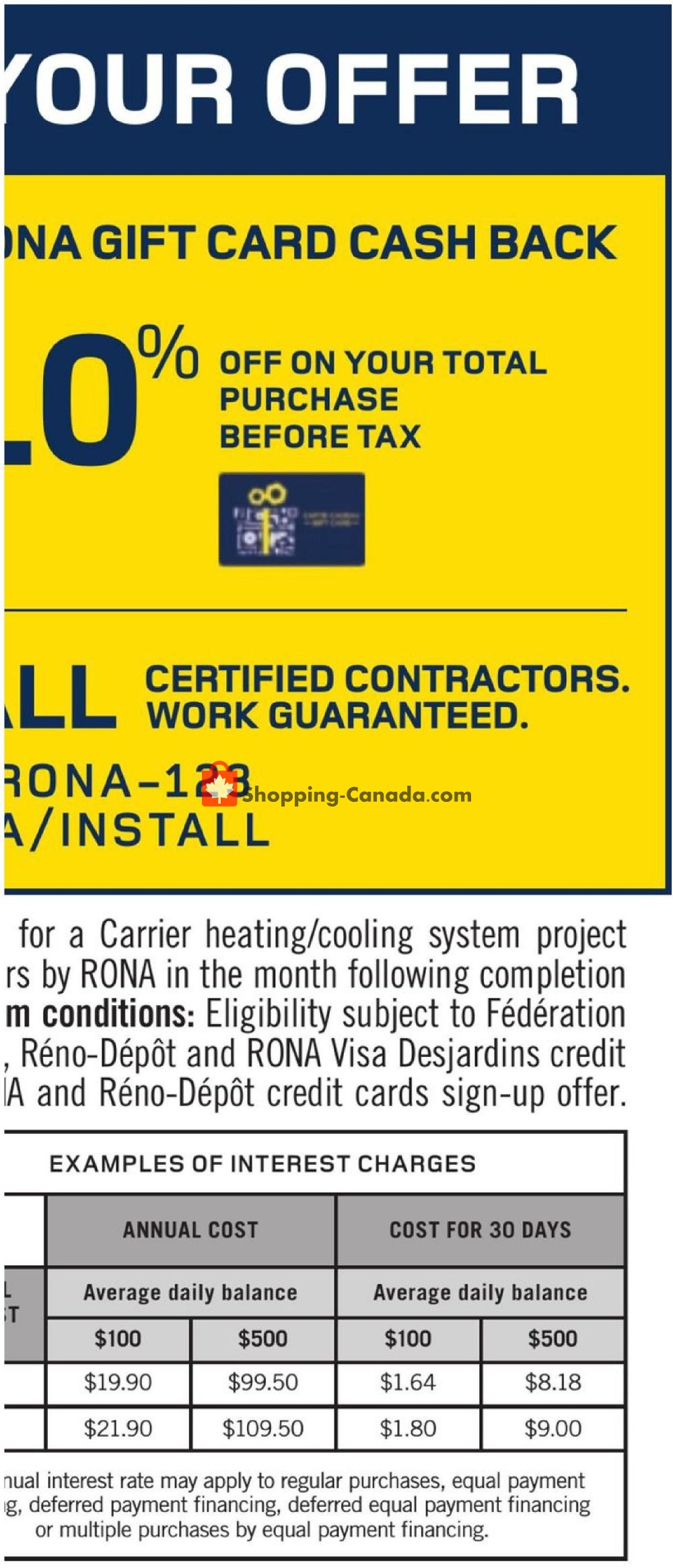 Rona flyer from Thursday August 8, 2019 to Wednesday August 14, 2019 - page 8