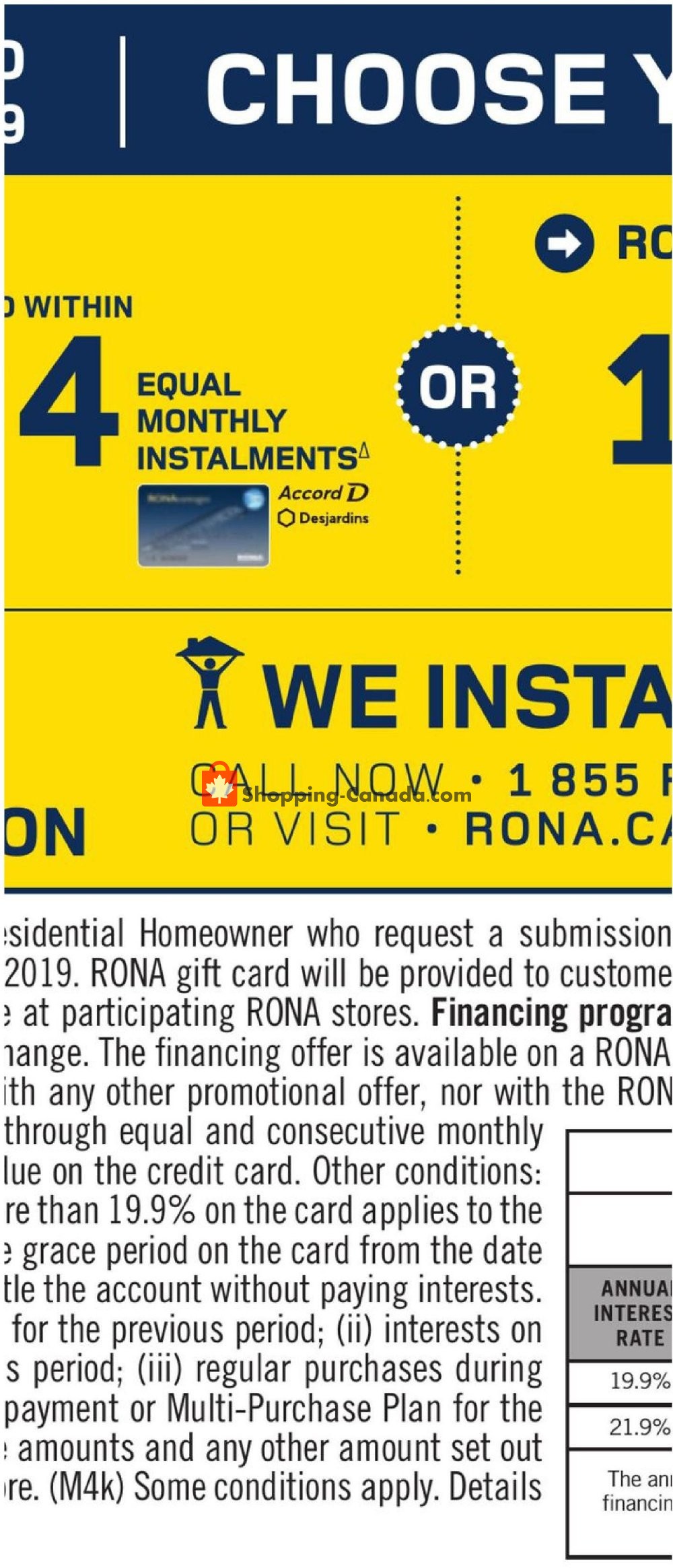 Rona flyer from Thursday August 8, 2019 to Wednesday August 14, 2019 - page 7