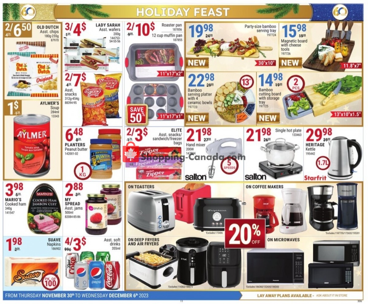 Rossy flyer from Thursday November 30, 2023 to Wednesday December 6, 2023 - page 11