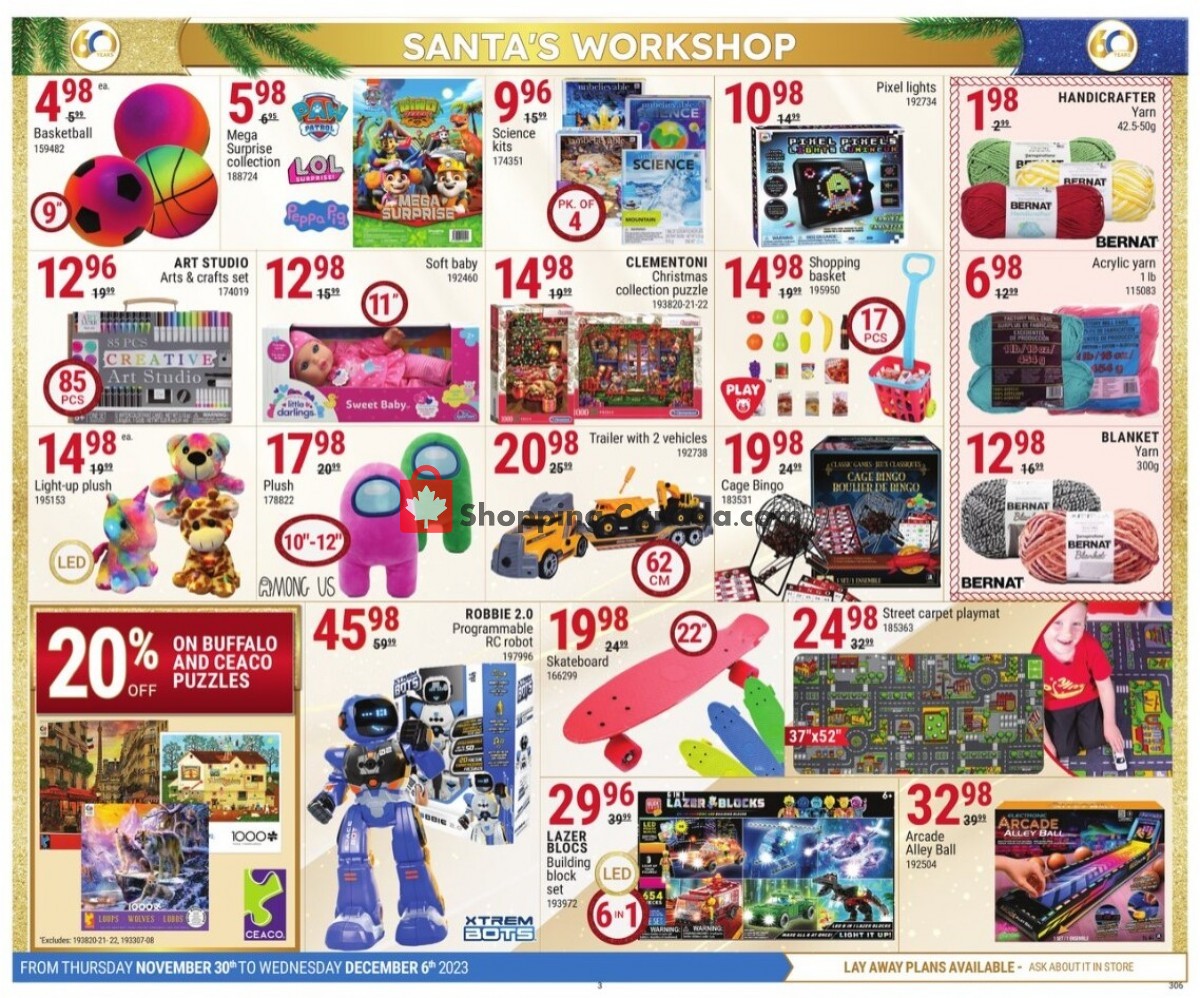 Rossy flyer from Thursday November 30, 2023 to Wednesday December 6, 2023 - page 3