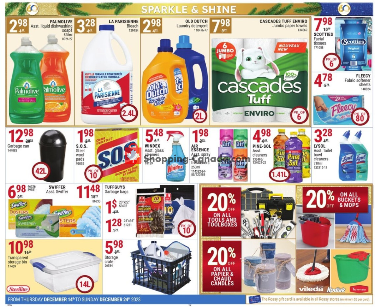 Rossy flyer from Thursday December 14, 2023 to Sunday December 24, 2023 - page 11