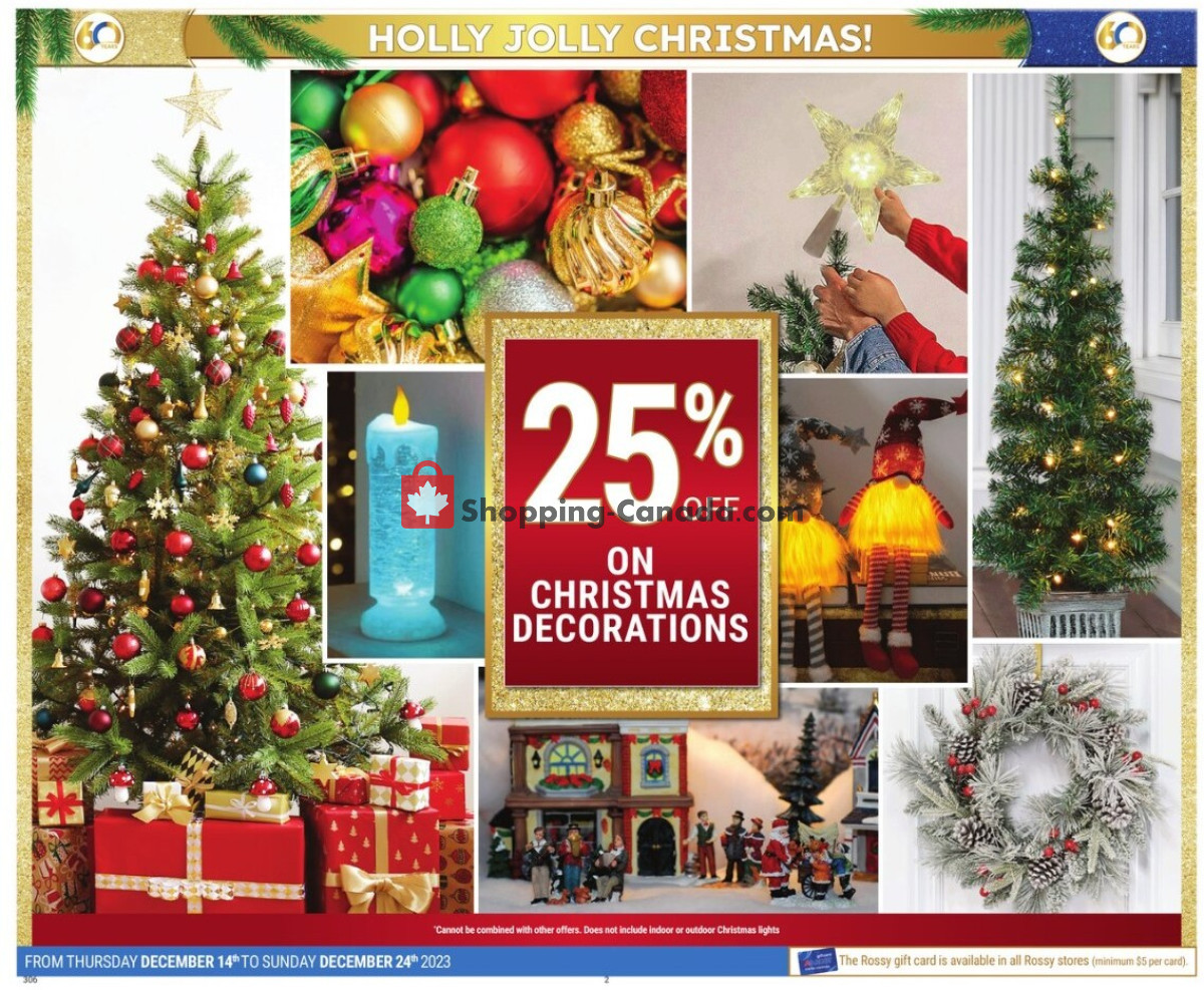 Rossy flyer from Thursday December 14, 2023 to Sunday December 24, 2023 - page 2
