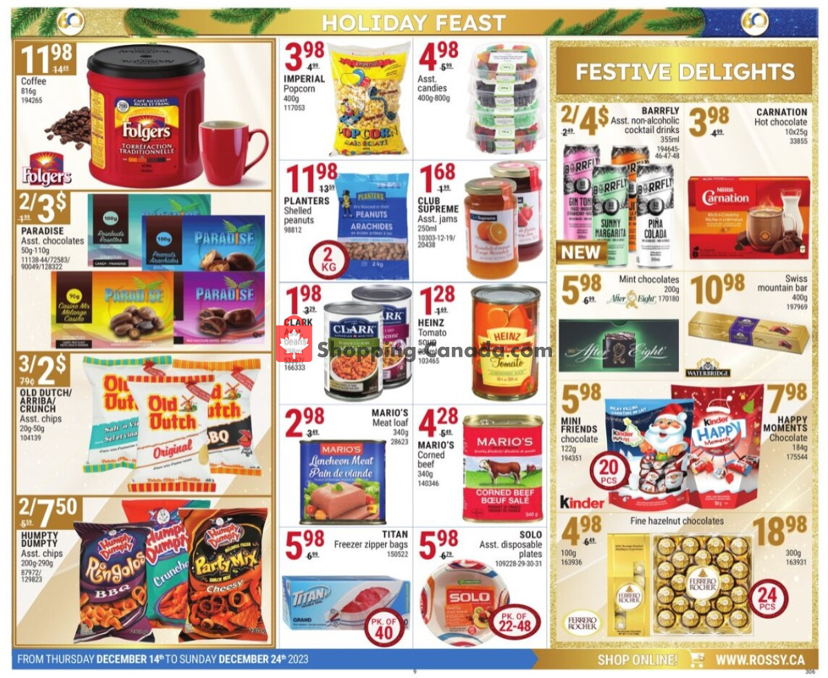 Rossy flyer from Thursday December 14, 2023 to Sunday December 24, 2023 - page 8