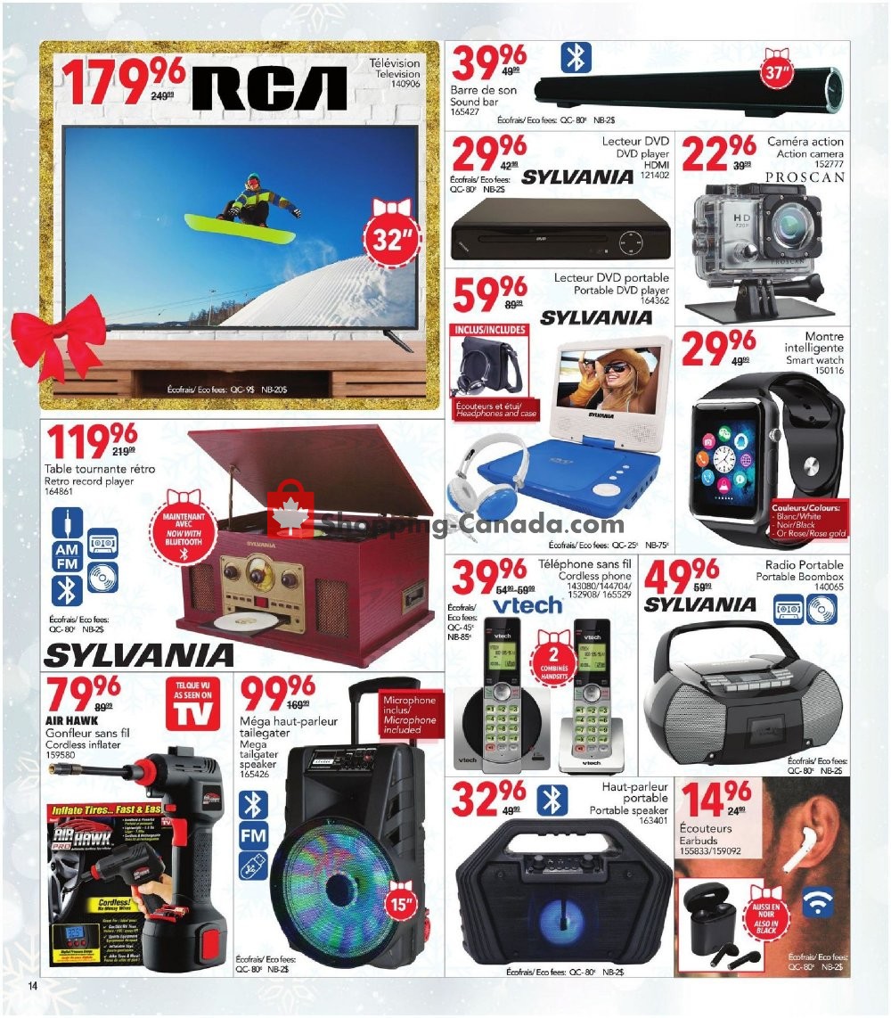 Rossy flyer from Thursday November 7, 2019 to Tuesday December 24, 2019 - page 14