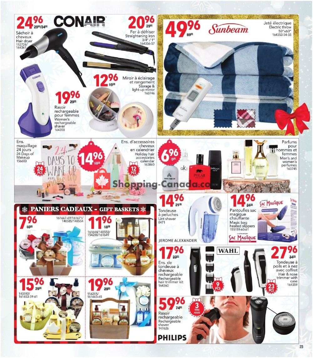 Rossy flyer from Thursday November 7, 2019 to Tuesday December 24, 2019 - page 23