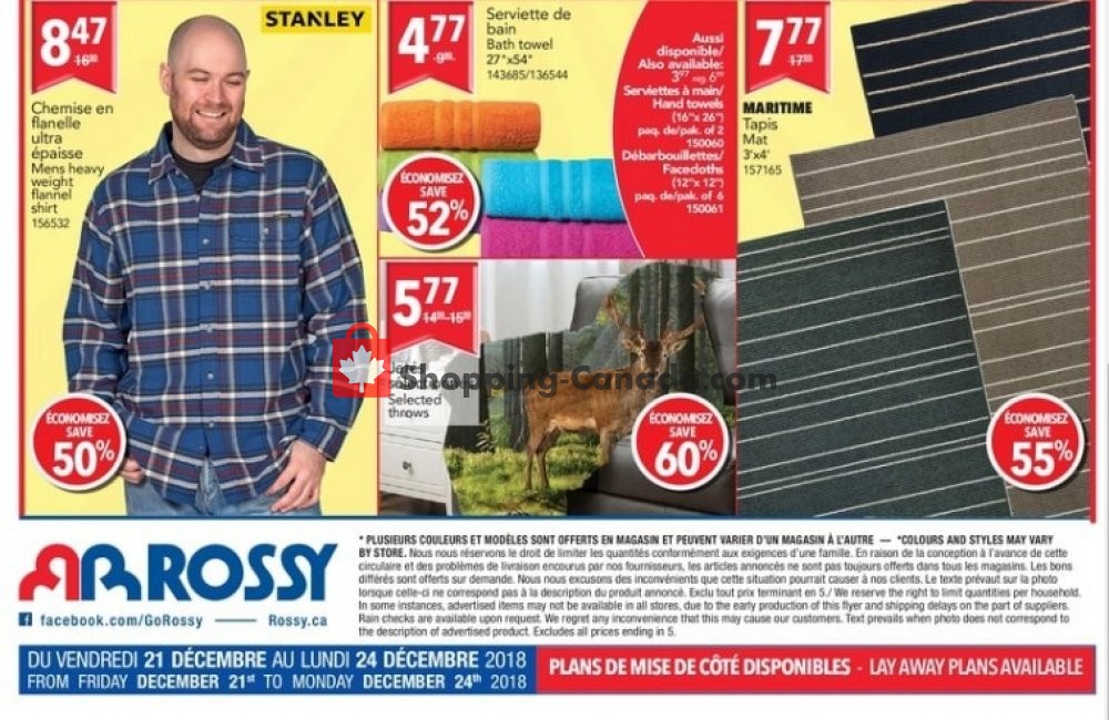 Rossy flyer from Thursday December 20, 2018 to Monday December 24, 2018 - page 23