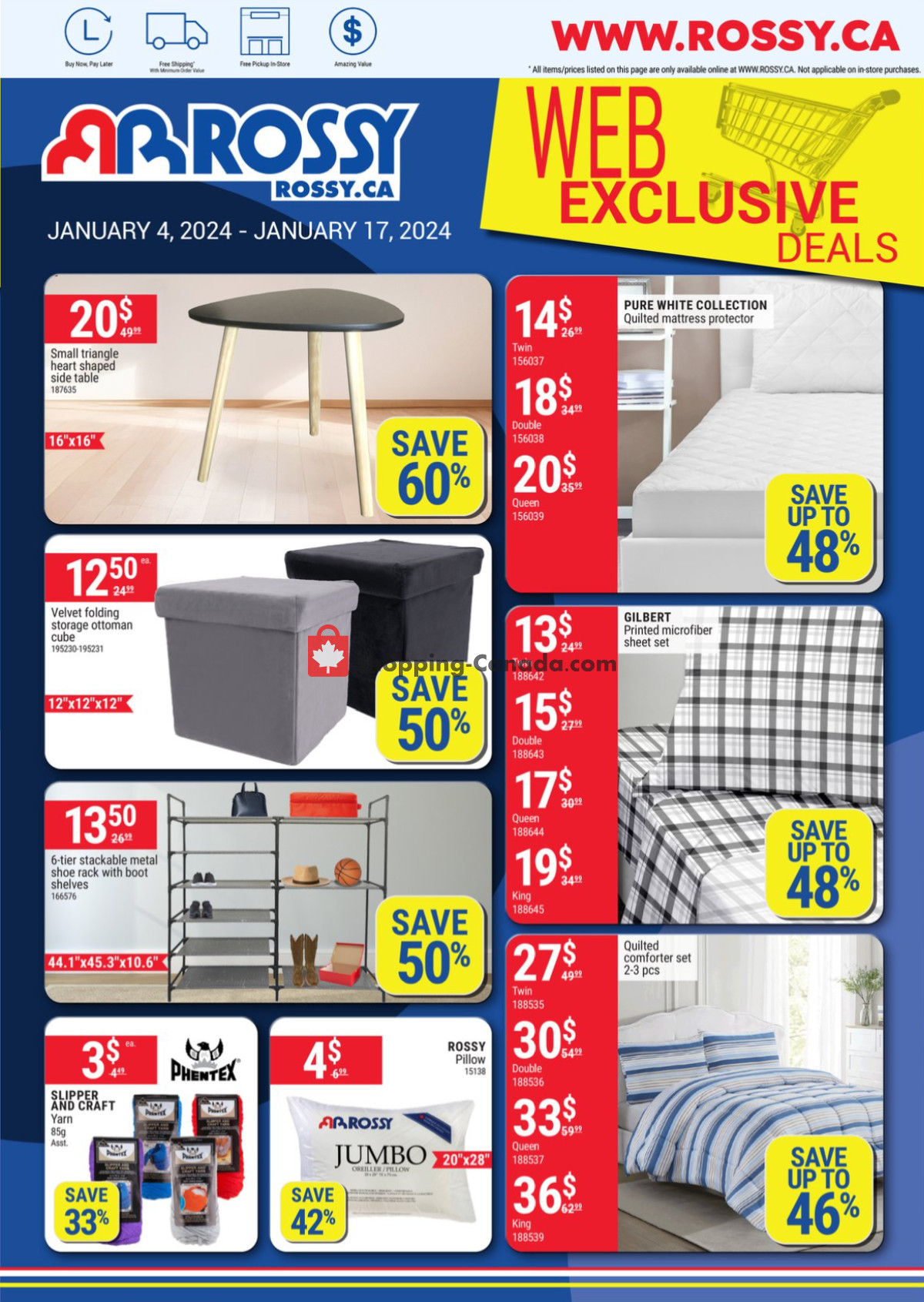 Rossy flyer from Thursday January 4, 2024 to Wednesday January 17, 2024 - page 10