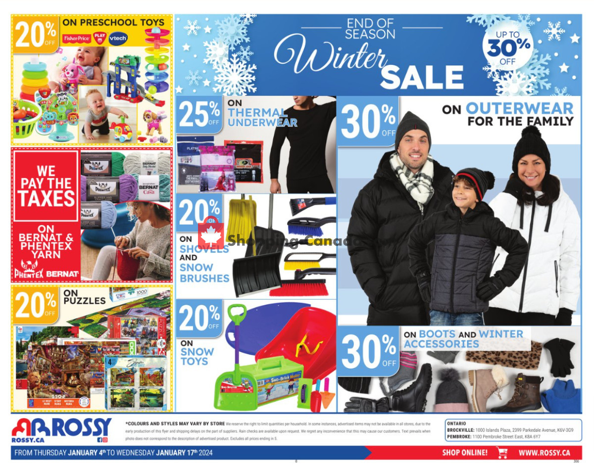 Rossy flyer from Thursday January 4, 2024 to Wednesday January 17, 2024 - page 8