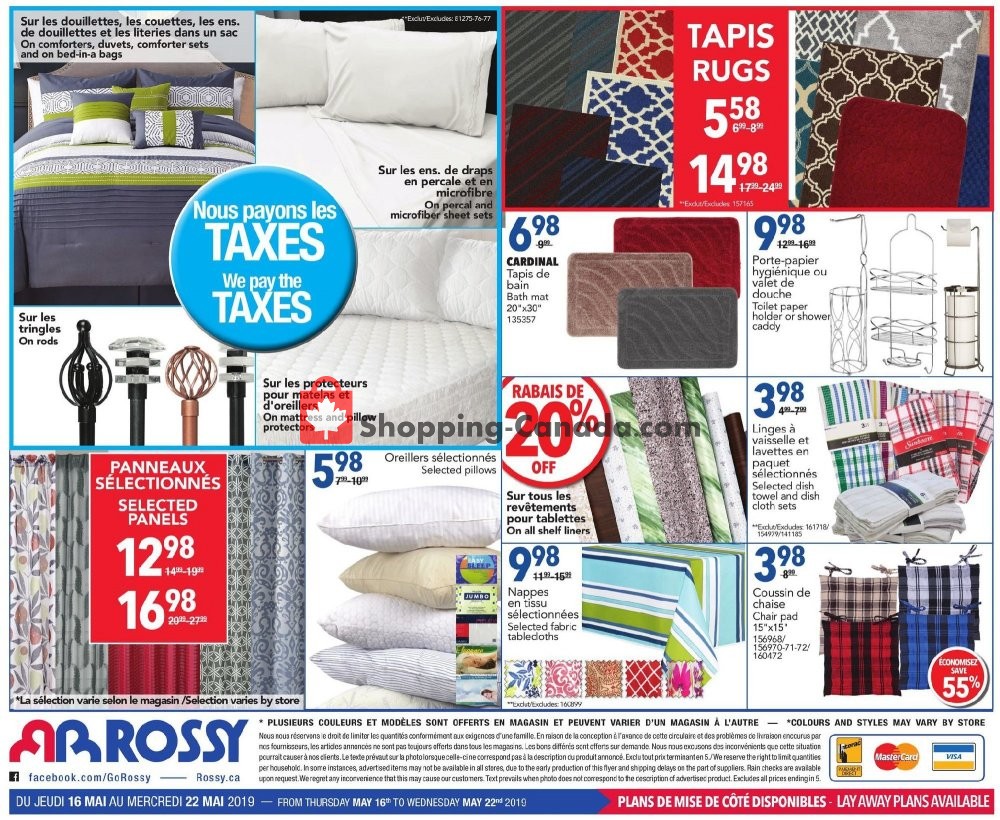 Rossy flyer from Thursday May 16, 2019 to Wednesday May 22, 2019 - page 12