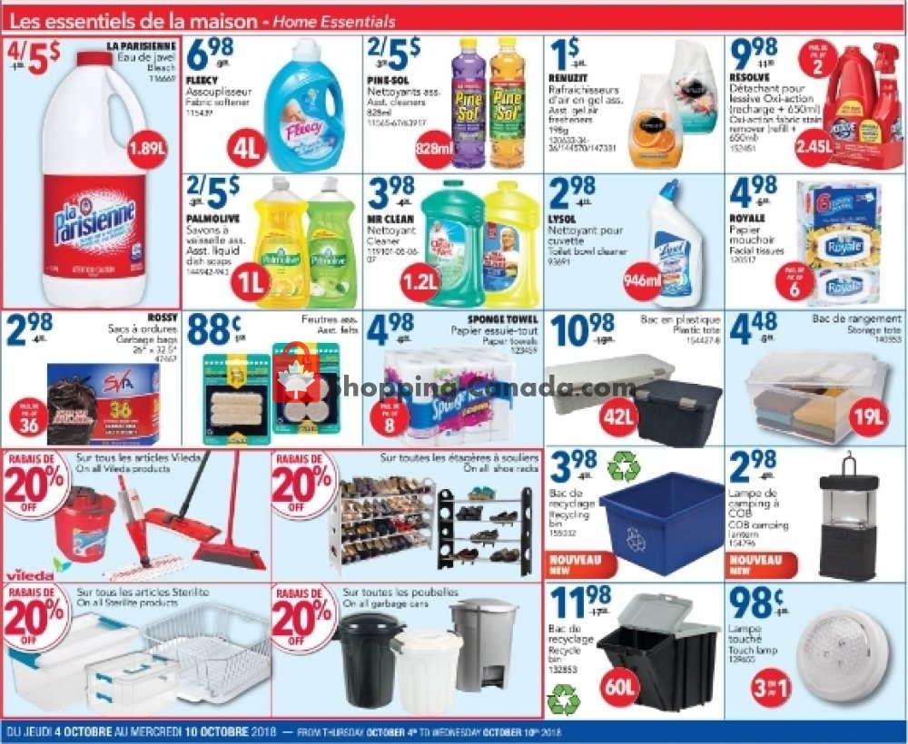 Rossy flyer from Thursday October 4, 2018 to Wednesday October 10, 2018 - page 6