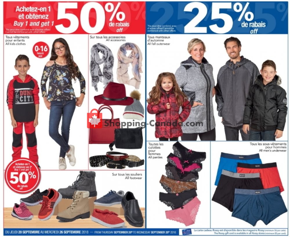 Rossy flyer from Thursday September 20, 2018 to Wednesday September 26, 2018 - page 2