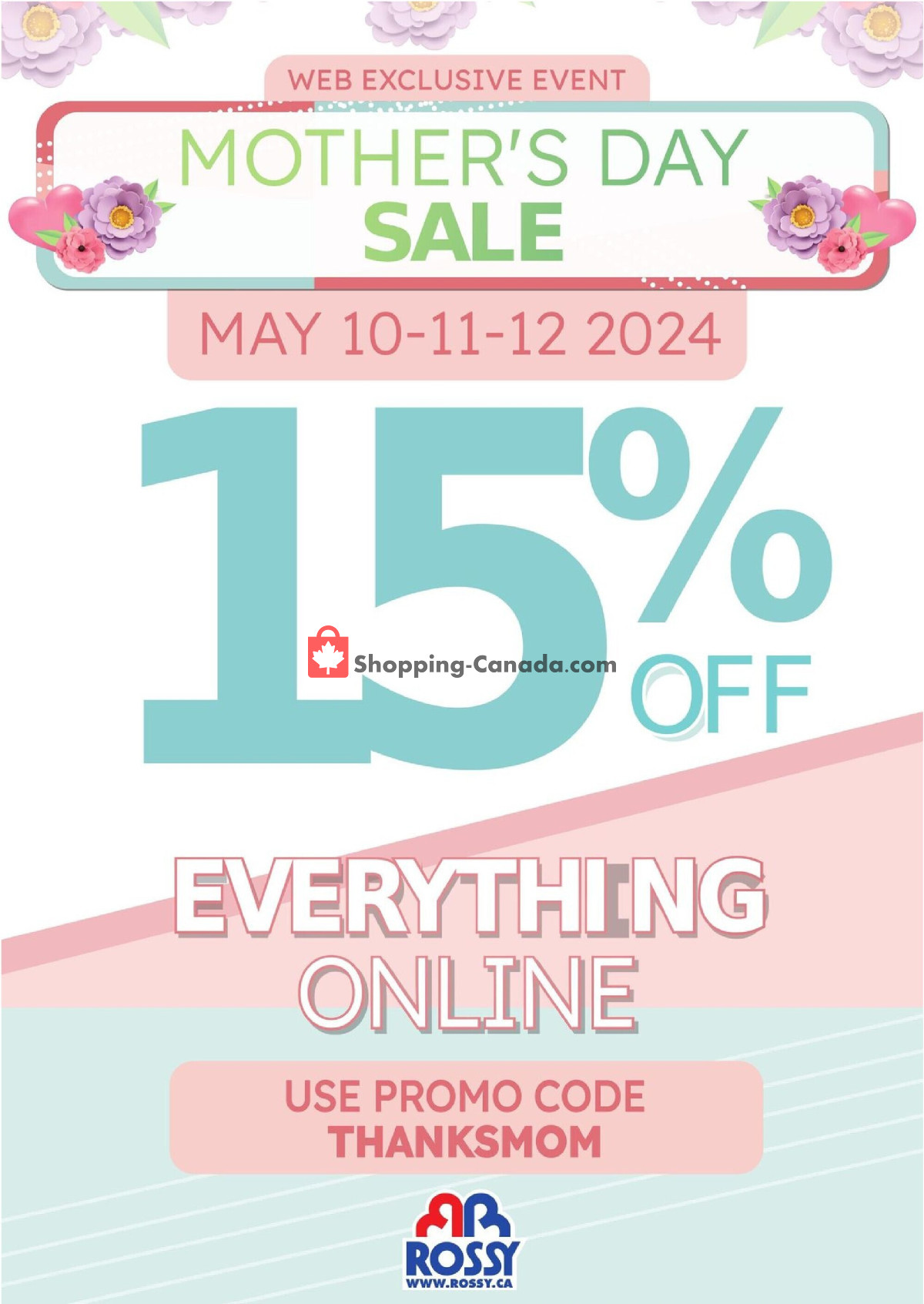 Rossy flyer from Thursday May 9, 2024 to Wednesday May 15, 2024 - page 12