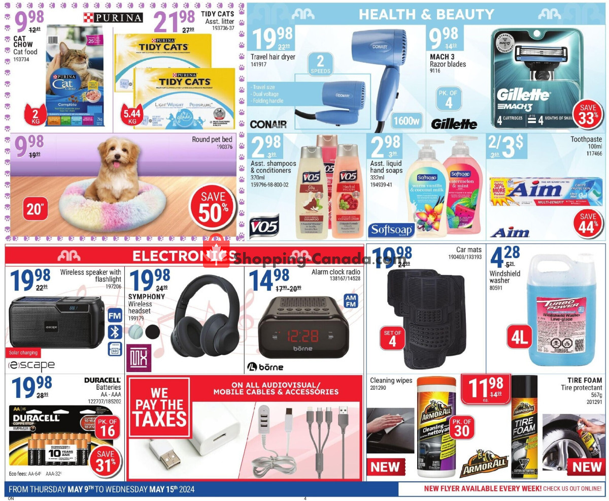 Rossy flyer from Thursday May 9, 2024 to Wednesday May 15, 2024 - page 4