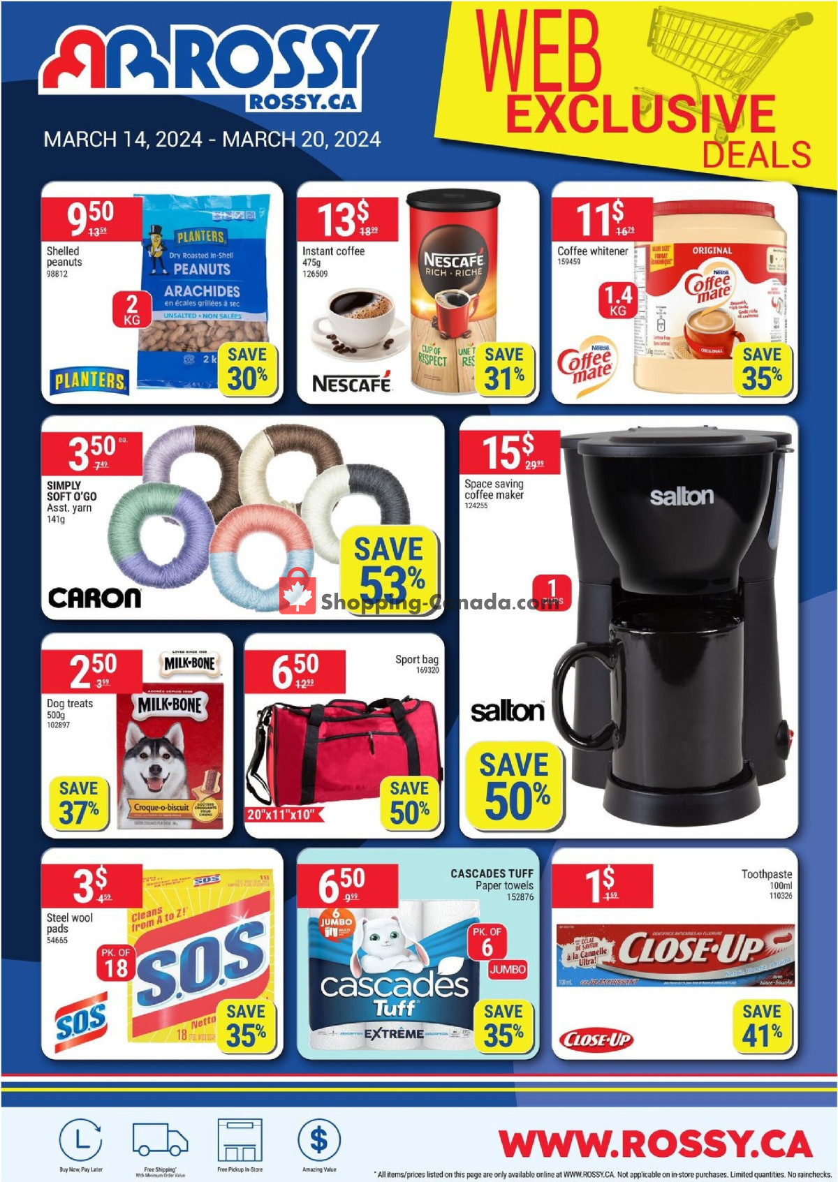 Rossy flyer from Thursday March 14, 2024 to Wednesday March 20, 2024 - page 9