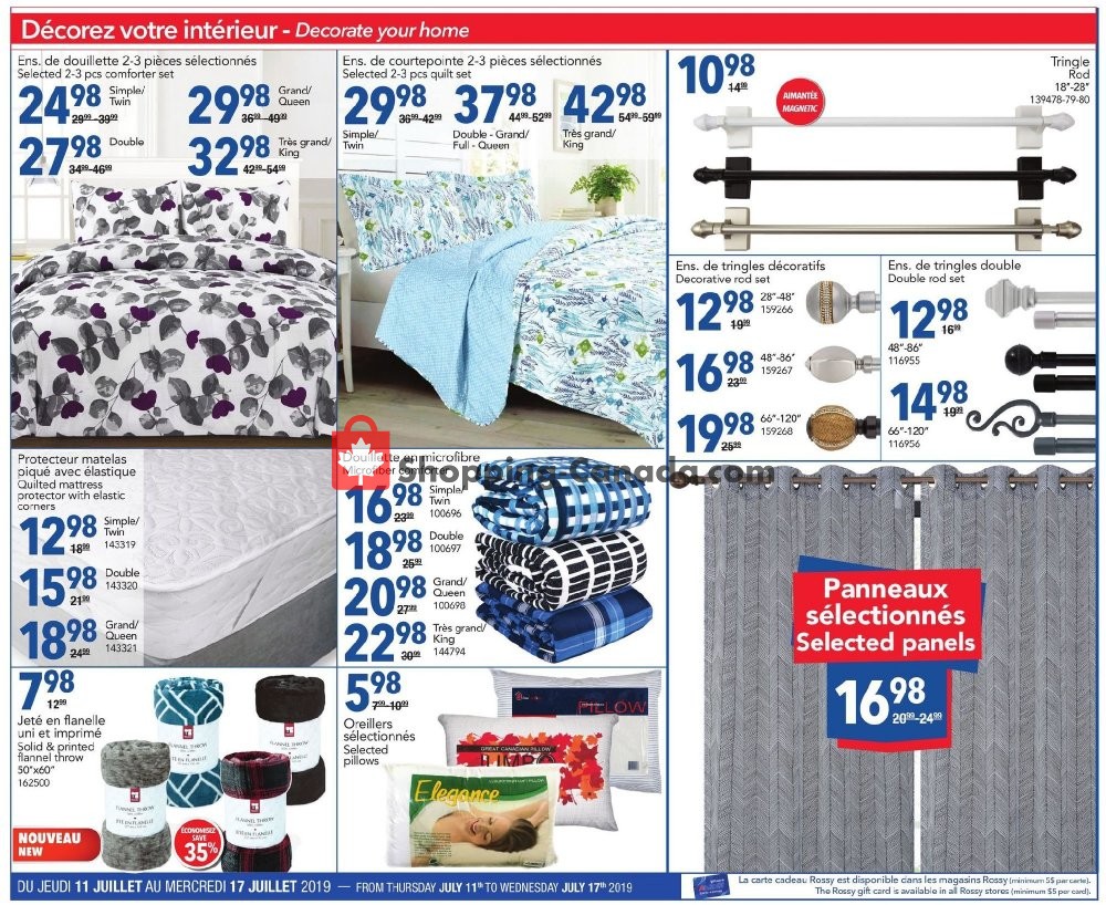 Rossy flyer from Thursday July 11, 2019 to Wednesday July 17, 2019 - page 3