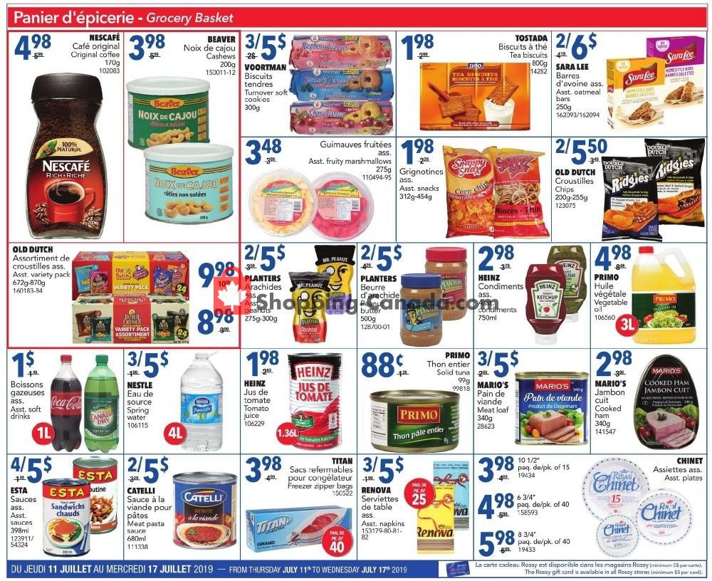 Rossy flyer from Thursday July 11, 2019 to Wednesday July 17, 2019 - page 5